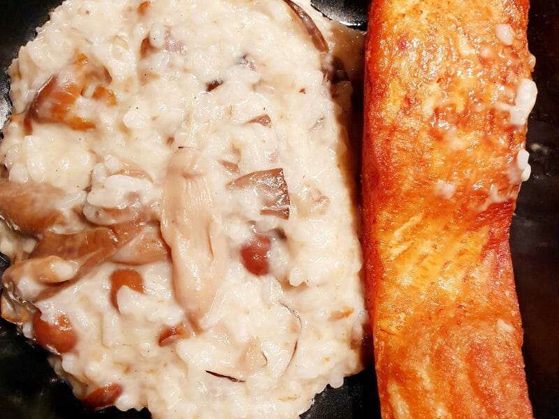 Cliquez pour zoomer ! Risotto aux cèpes Thermomix par mmmr