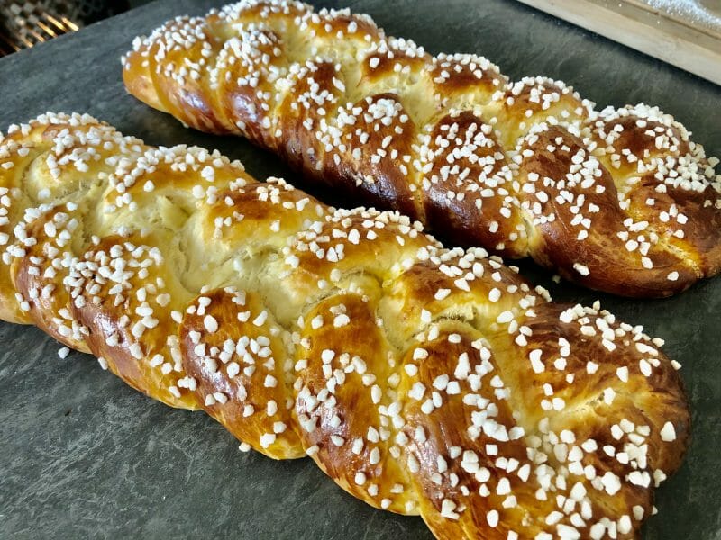 Cliquez pour zoomer ! Brioche tressée à la mie filante Thermomix par ily