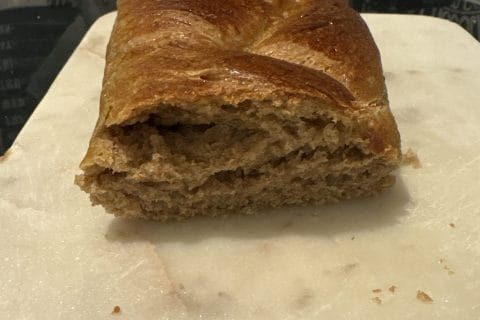 Cliquez pour zoomer ! Brioche tressée à la mie filante Thermomix par meriam_2