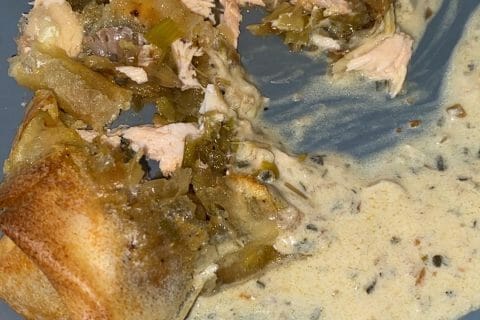 Cliquez pour zoomer ! Brick de saumon et poireaux Thermomix par julien_44