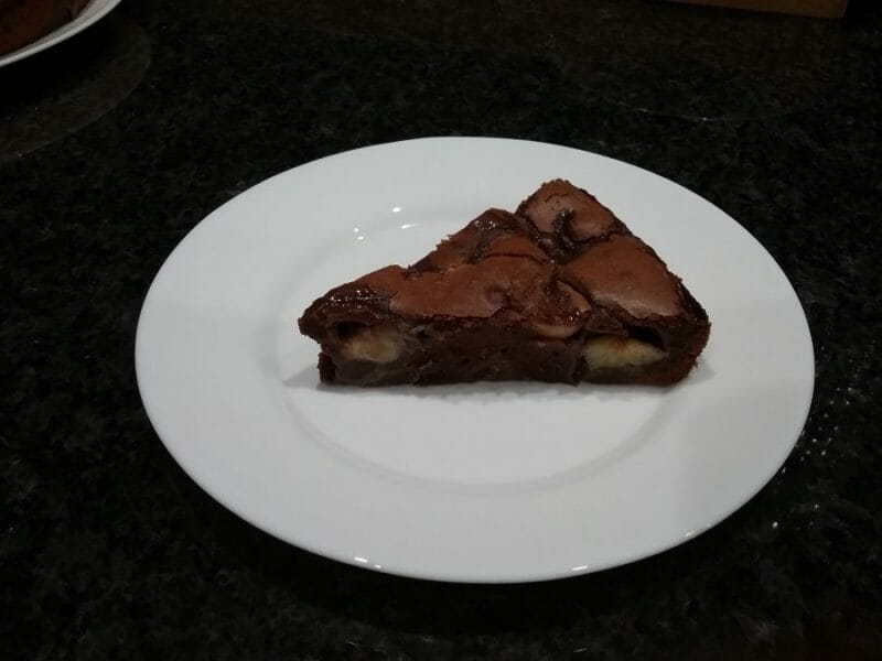 Cliquez pour zoomer ! Brownie fondant choco-banane Thermomix par FAM72