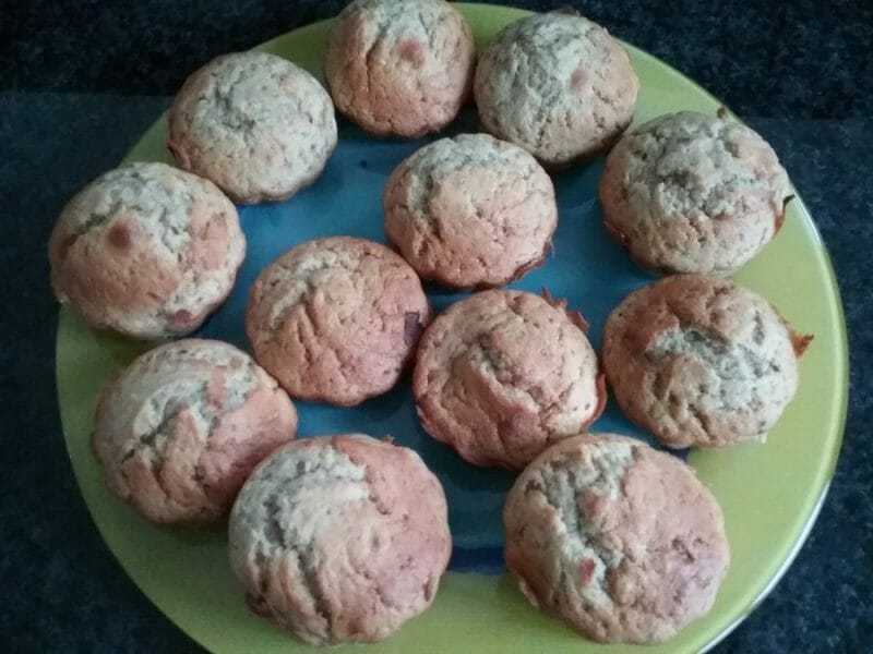Cliquez pour zoomer ! Muffins à la banane Thermomix par FAM72