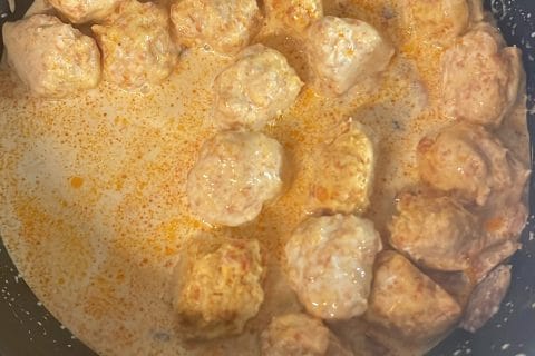 Cliquez pour zoomer ! Boulettes de poulet au chorizo Thermomix par jessicar1