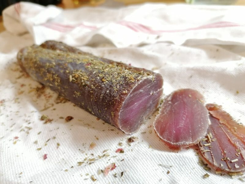 Cliquez pour zoomer ! Filet mignon séché aux herbes Thermomix par ylero