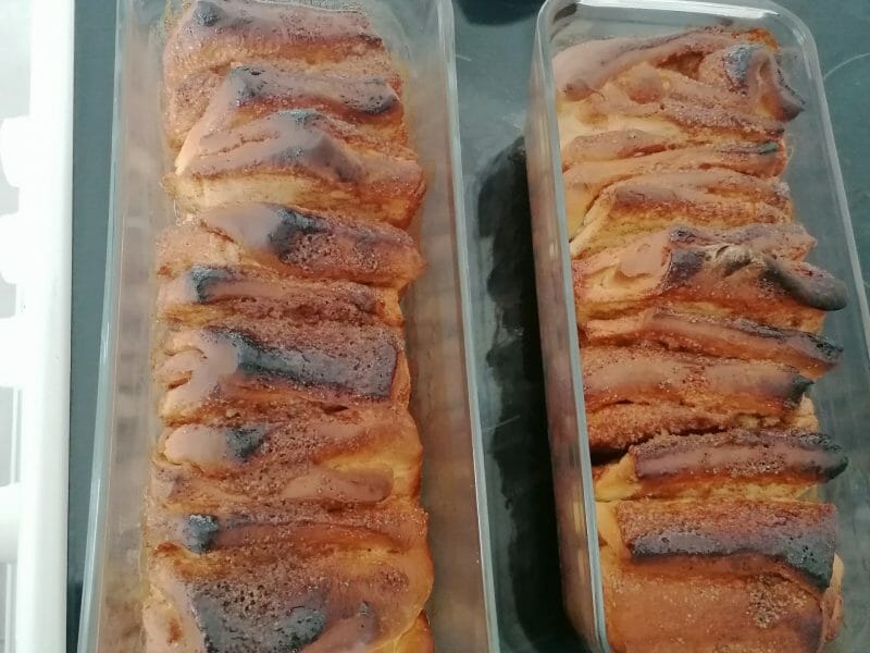 Cliquez pour zoomer ! Brioche à effeuiller à la cannelle Thermomix par ylero