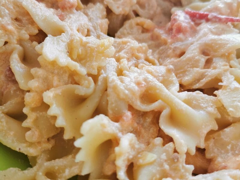 Cliquez pour zoomer ! Pâtes tomates cerises et ricotta Thermomix par ylero