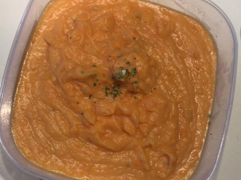 Cliquez pour zoomer ! Purée de pommes de terre et patates douces Thermomix par Marie