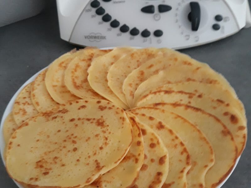 Cliquez pour zoomer ! Pâte à crêpes légères Thermomix par delphinehb