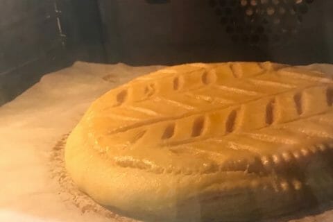 Cliquez pour zoomer ! Galette des rois à la frangipane Thermomix par ladymds