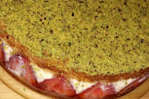 Cliquez pour zoomer ! Fraisier Thermomix par Moun’s