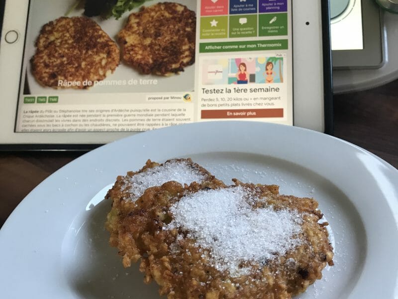 Cliquez pour zoomer ! Râpée de pommes de terre Thermomix par cvdb