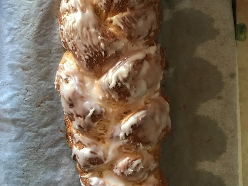 Cliquez pour zoomer ! Brioche tressée à la mie filante Thermomix par pthyflo79