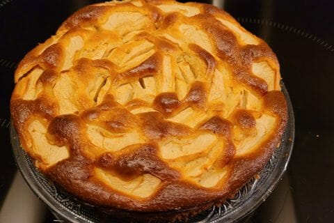 Cliquez pour zoomer ! Gâteau aux pommes et mascarpone Thermomix par lacuisinededanielle