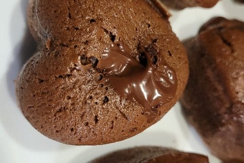 Cliquez pour zoomer ! Moelleux au chocolat cœur fondant Thermomix par lacuisinededanielle