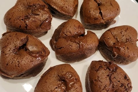 Cliquez pour zoomer ! Moelleux au chocolat cœur fondant Thermomix par lacuisinededanielle
