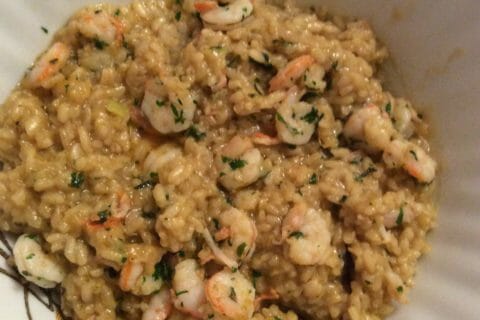 Risotto crevettes et curry au Thermomix - Cookomix