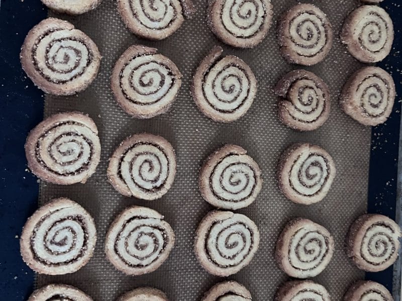 Cliquez pour zoomer ! Spirales amande et cannelle Thermomix par Emi57