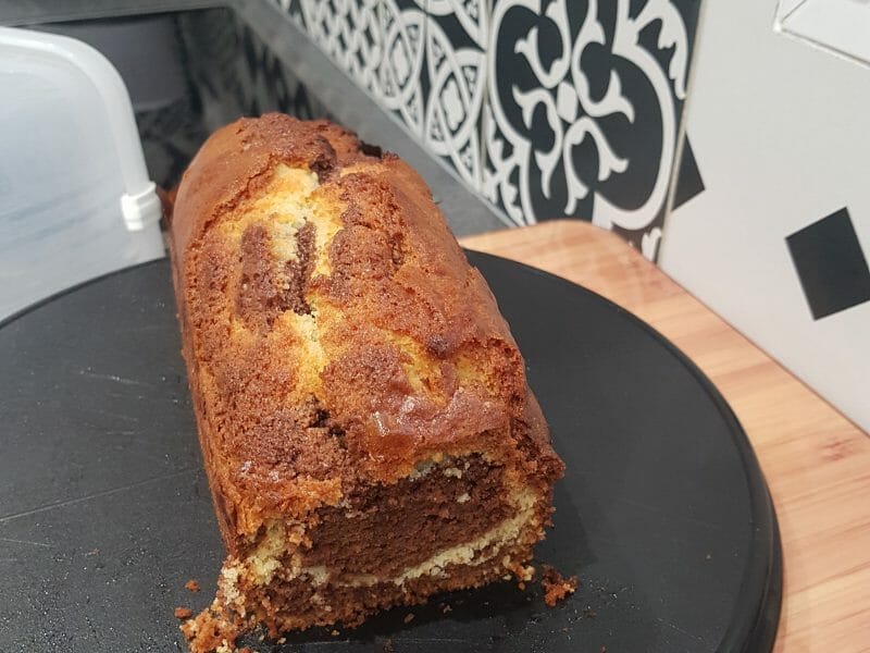 Cliquez pour zoomer ! Marbré au chocolat Thermomix par sissou_25