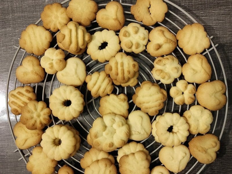 Cliquez pour zoomer ! Sablés à la presse à biscuits Thermomix par lilly79370