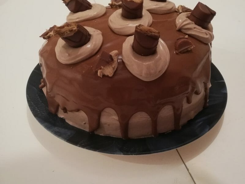 Cliquez pour zoomer ! Layer cake Kinder Bueno Thermomix par megane_12