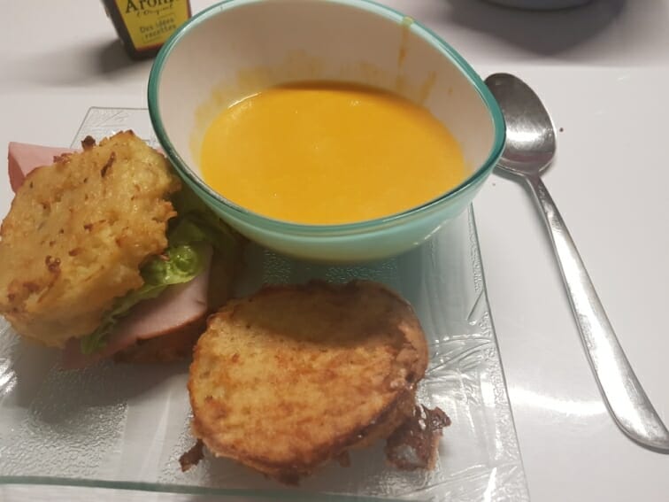 Cliquez pour zoomer ! Galettes de pommes de terre au four Thermomix par nad.j