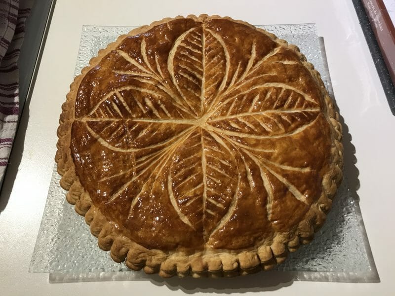 Cliquez pour zoomer ! Galette des rois à la frangipane Thermomix par mariearnal12