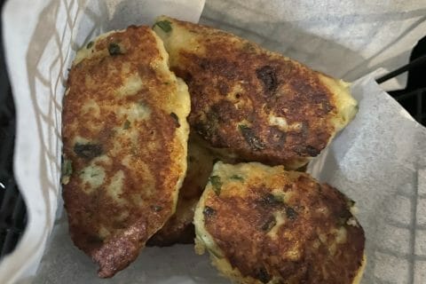 Cliquez pour zoomer ! Galettes de pommes de terre au four Thermomix par kathiaa