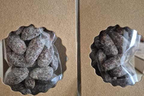 Cliquez pour zoomer ! Amandes au chocolat Thermomix par leffetpapillon