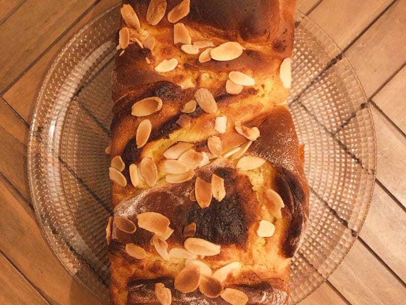 Cliquez pour zoomer ! Brioche à la crème d’amande Thermomix par fanny_plt