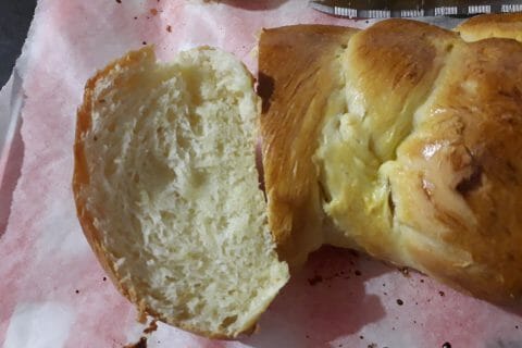Cliquez pour zoomer ! Brioche tressée à la mie filante Thermomix par charlotte410