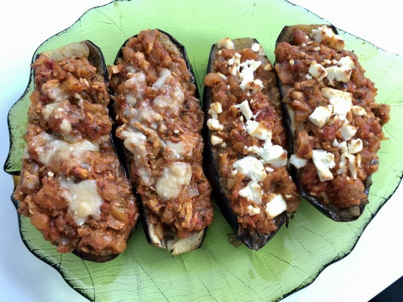 Cliquez pour zoomer ! Aubergines farcies au thon Thermomix par marielle_9