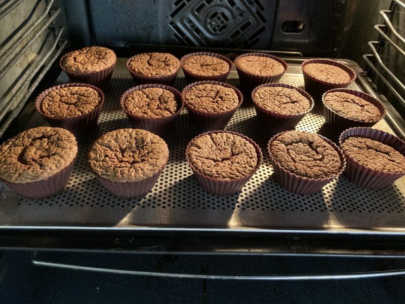 Cliquez pour zoomer ! Muffins au chocolat sans gluten ni lactose Thermomix par Mylene34