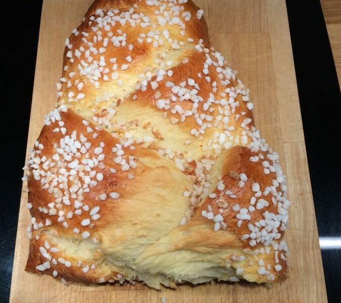 Cliquez pour zoomer ! Brioche tressée à la mie filante Thermomix par Flomomix92