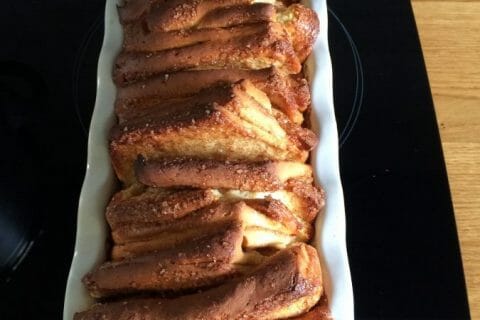 Cliquez pour zoomer ! Brioche à effeuiller à la cannelle au Thermomix