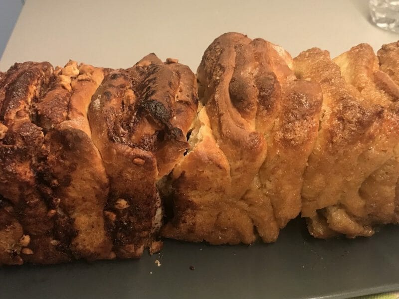 Cliquez pour zoomer ! Brioche à effeuiller à la cannelle Thermomix par sabstef