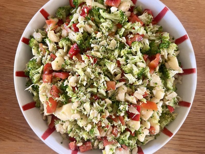 Cliquez pour zoomer ! Salade de brocolis Thermomix par DreyH