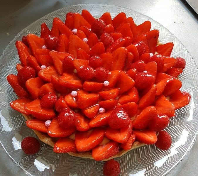 Cliquez pour zoomer ! Tarte aux fraises Thermomix par lolosasha