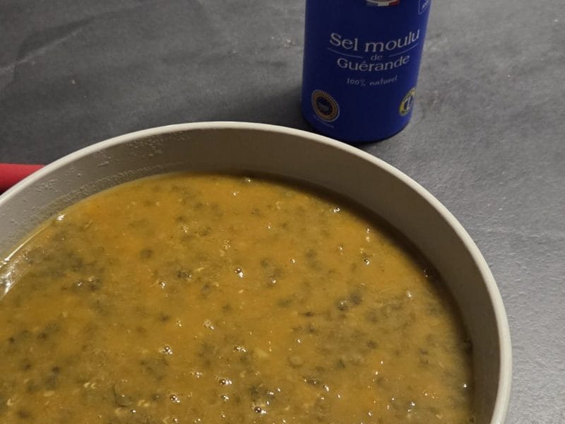 Cliquez pour zoomer ! Soupe de lentilles au chorizo Thermomix par lolosasha