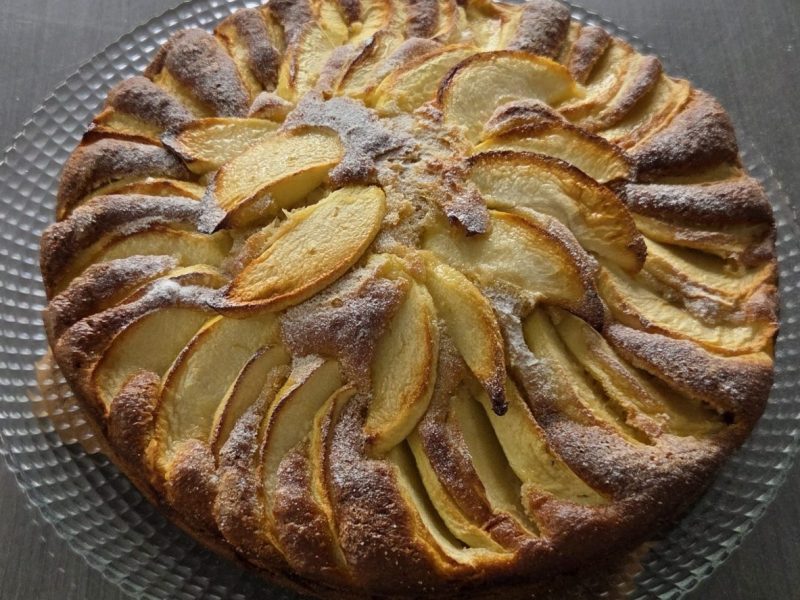 Cliquez pour zoomer ! Gâteau aux pommes et mascarpone Thermomix par lolosasha