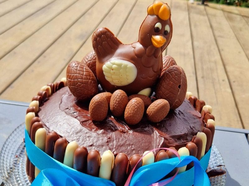 Cliquez pour zoomer ! Gâteau lapin de Pâques Thermomix par lolosasha