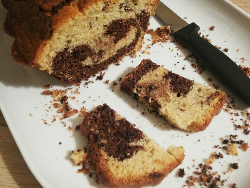 Cliquez pour zoomer ! Marbré au chocolat Thermomix par celine6440