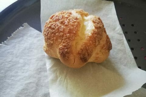 Cliquez pour zoomer ! Choux craquelin fraises chantilly Thermomix par celine6440