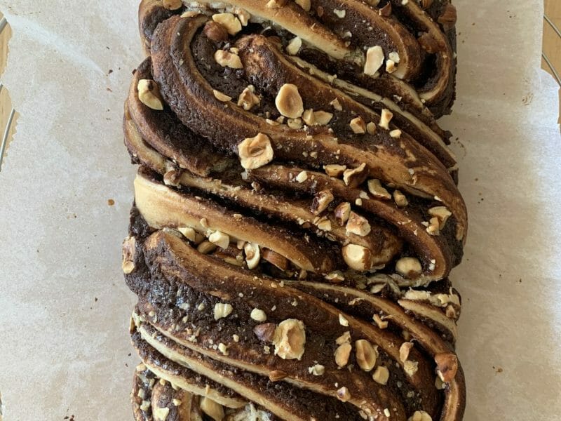 Cliquez pour zoomer ! Brioche à la crème d’amande Thermomix par rpauline269