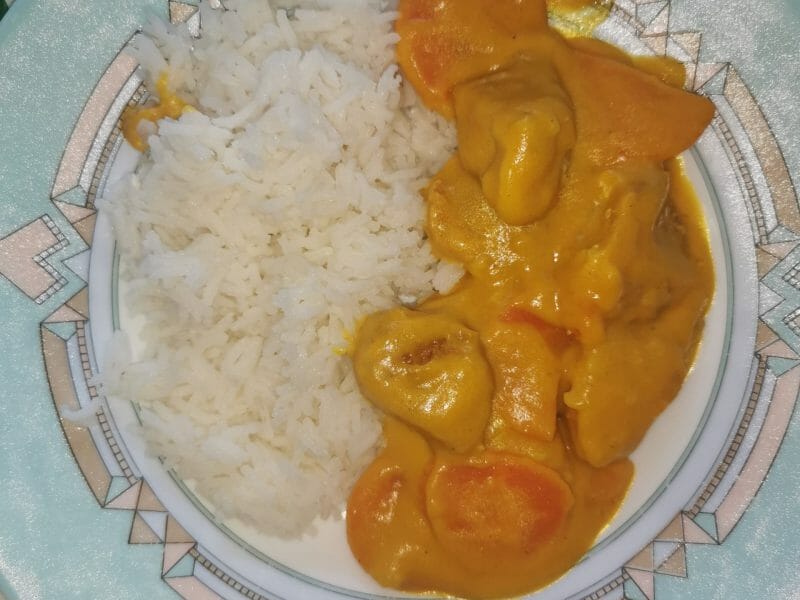 Cliquez pour zoomer ! Poulet coco aux 3 épices Thermomix par Lénaïk