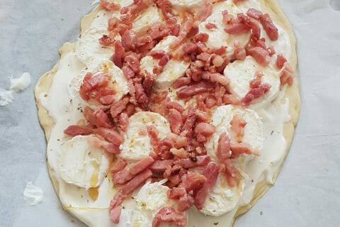 Cliquez pour zoomer ! Fougasse chèvre et lardons Thermomix par tatiana_12