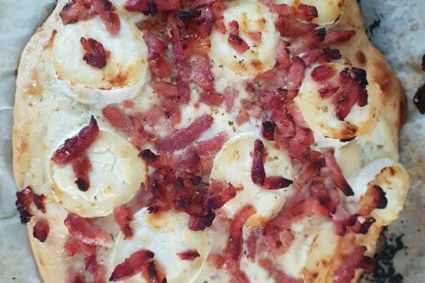 Cliquez pour zoomer ! Fougasse chèvre et lardons Thermomix par tatiana_12