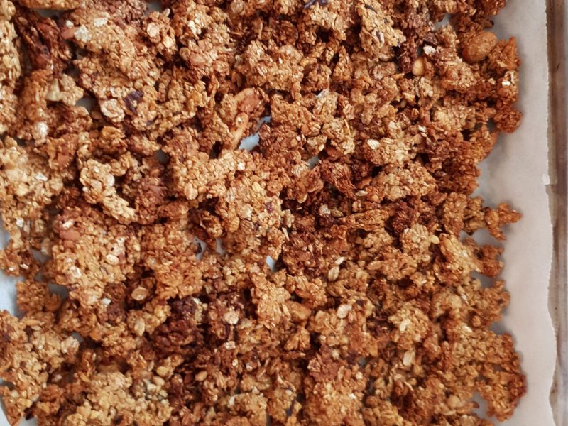 Cliquez pour zoomer ! Granola dattes et banane Thermomix par tatiana_12