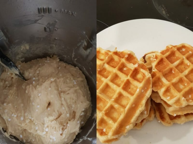 Cliquez pour zoomer ! Gaufres Liégeoises Thermomix par tatiana_12