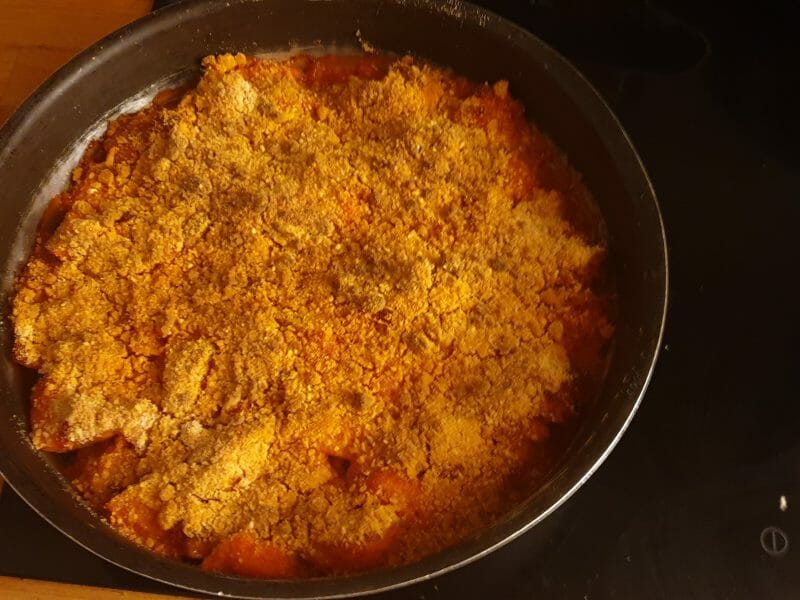 Cliquez pour zoomer ! Crumble de butternut au chorizo Thermomix par Lyly Ornella