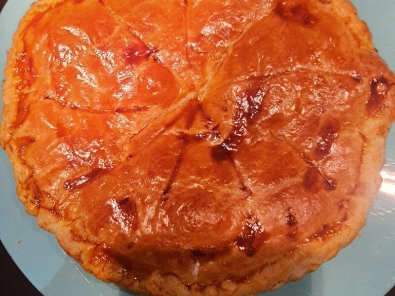 Cliquez pour zoomer ! Galette des rois à la frangipane Thermomix par dorfinette